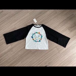 *NEW* Drifter baseball tee bell sleeve tee size XS